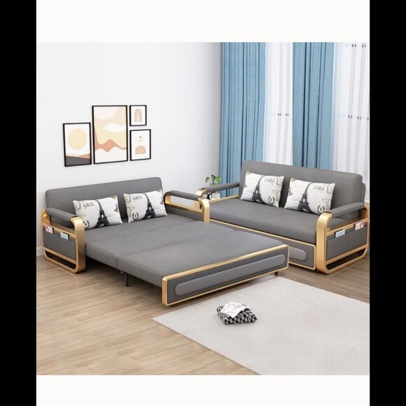 Sofa Bed: Brand New In The Box (Open Box) Never used, Modern, beautifully design - Picture 4 of 9